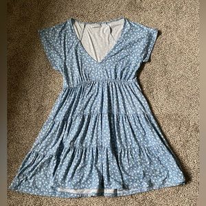URBAN OUTFITTERS Julia Tiered Ruffle Mini Dress